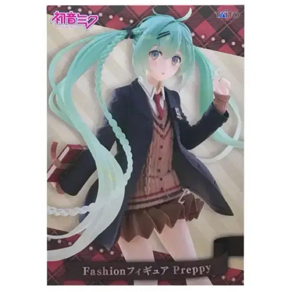 Taito Vocaloid Hatsune Miku Fashion Preppy Version Figure